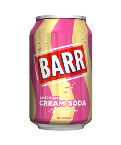 Barr American Cream Soda 330Ml Main Prdoduct Image 720X683