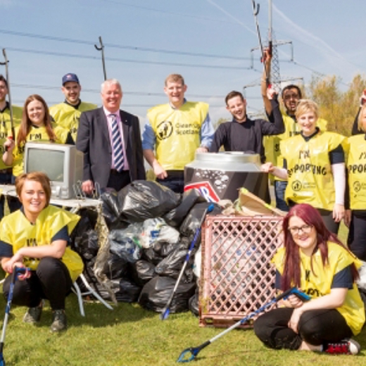 Litter Pick Up Strip